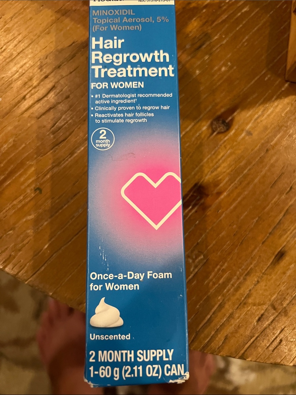 Minoxidil Hair Regrowth Treatment Foam for Women - cvs exp 10/26